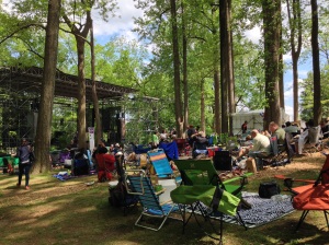 Picture of the Purple Stage at Wine in the Woods